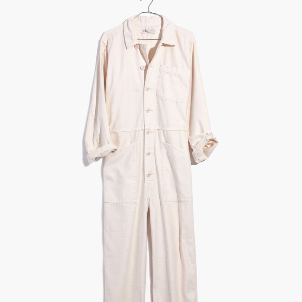 Madewell x As Ever Vintage-Inspired Coveralls Jumpsuit – Cloud Lining XS - Picture 2 of 8